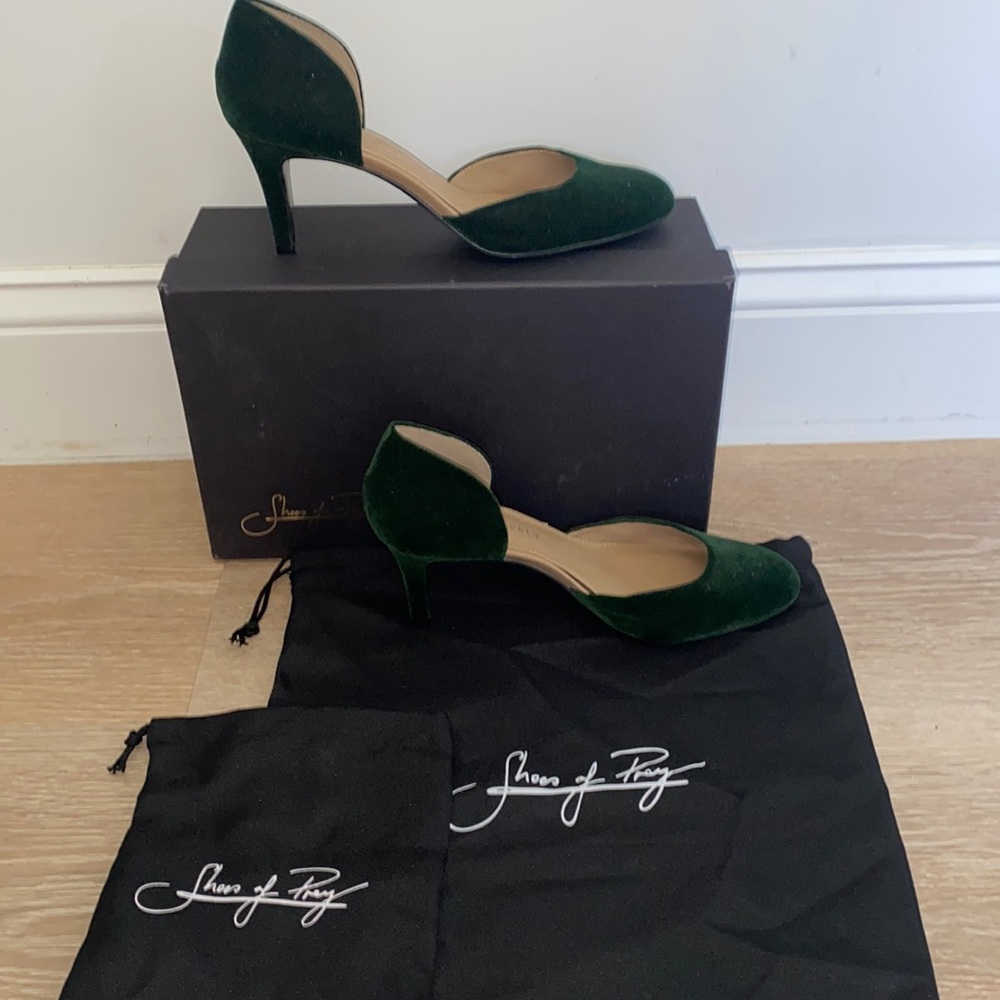 Green heels Shoes of Prey